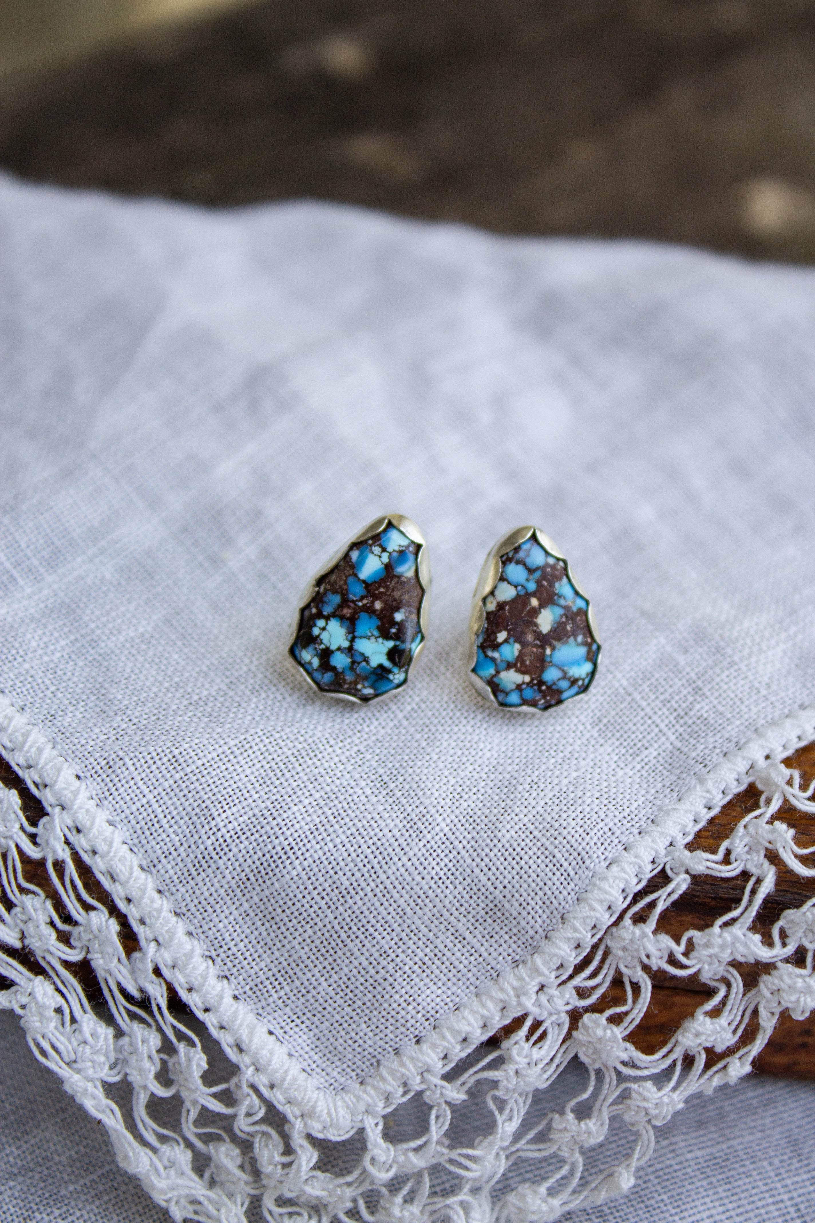 Golden Hills Stud Earrings