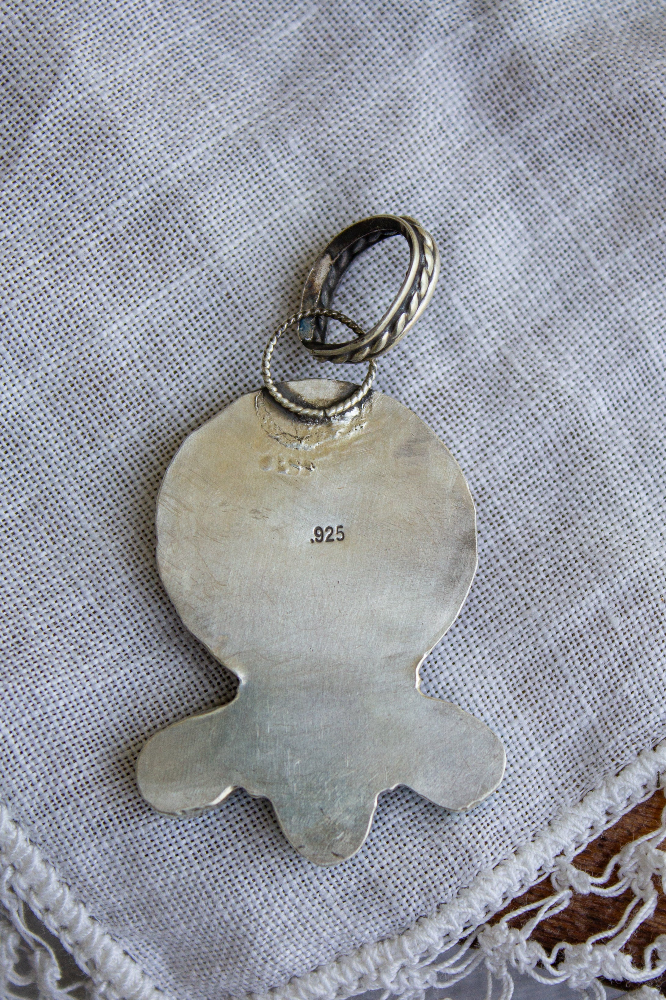 White Water Buffalo Nickel Pendant