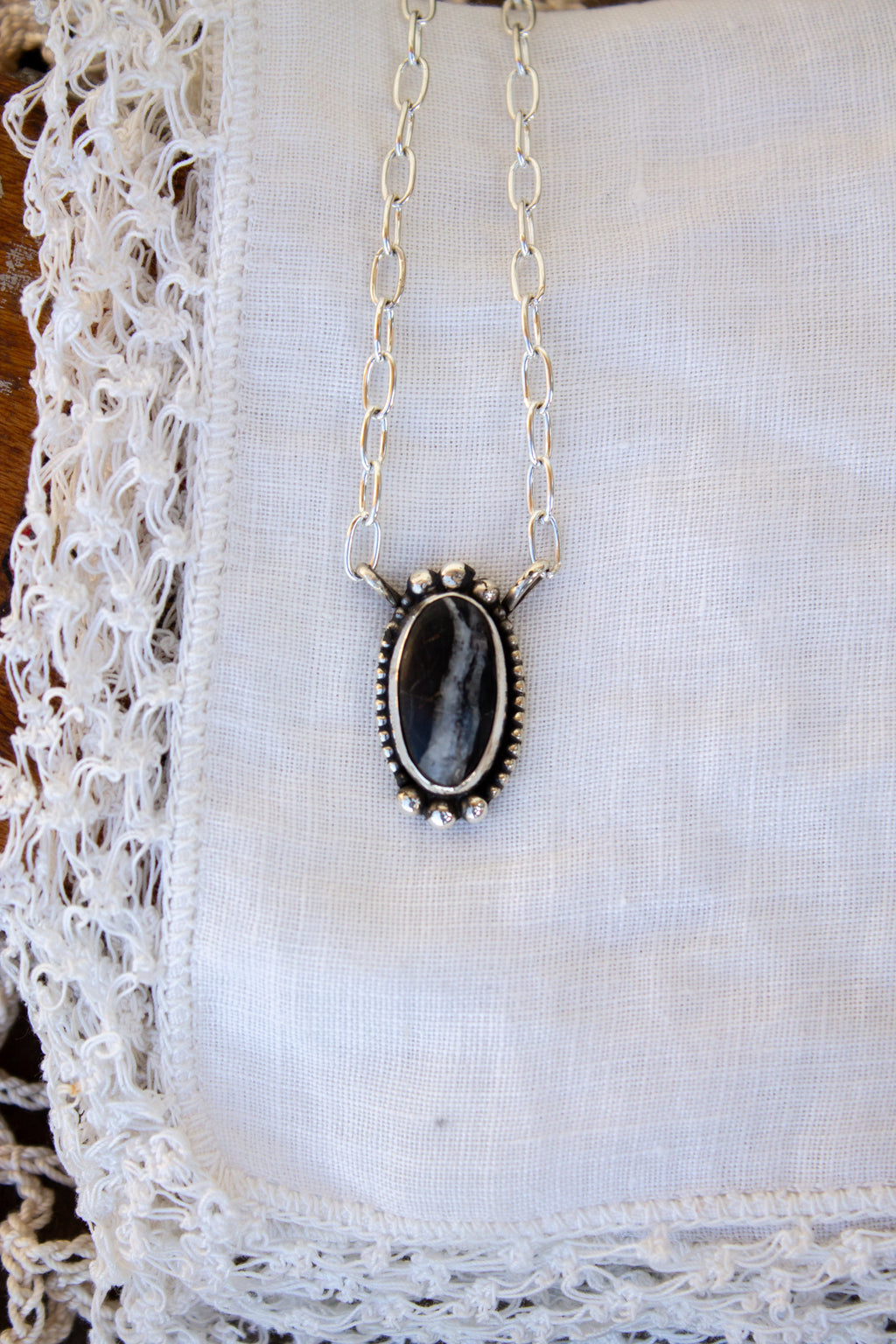White Buffalo necklace